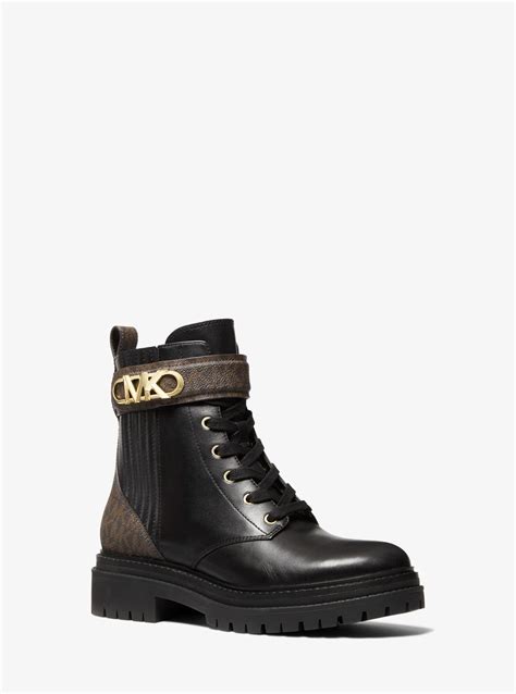 Parker Leather Combat Boot 